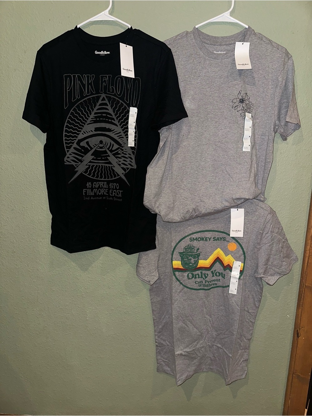 Goodfellow & Co Kids' Pink Floyd Black Graphic Tee